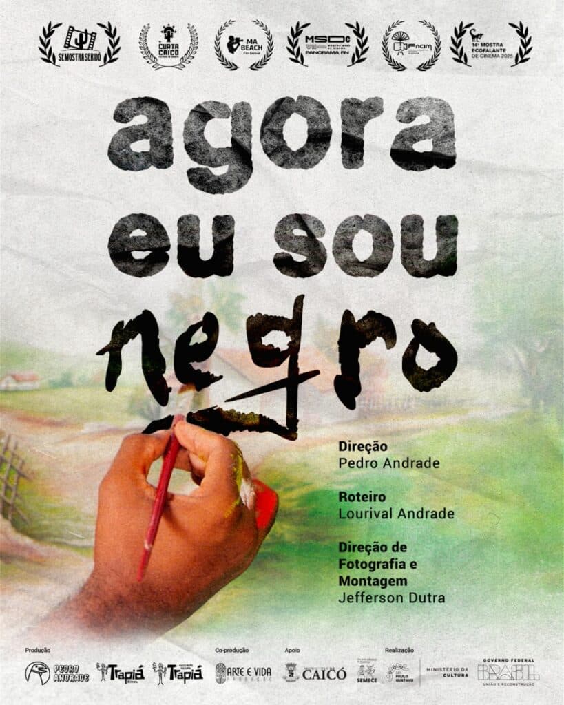 Banner do filme Agora eu sou negro